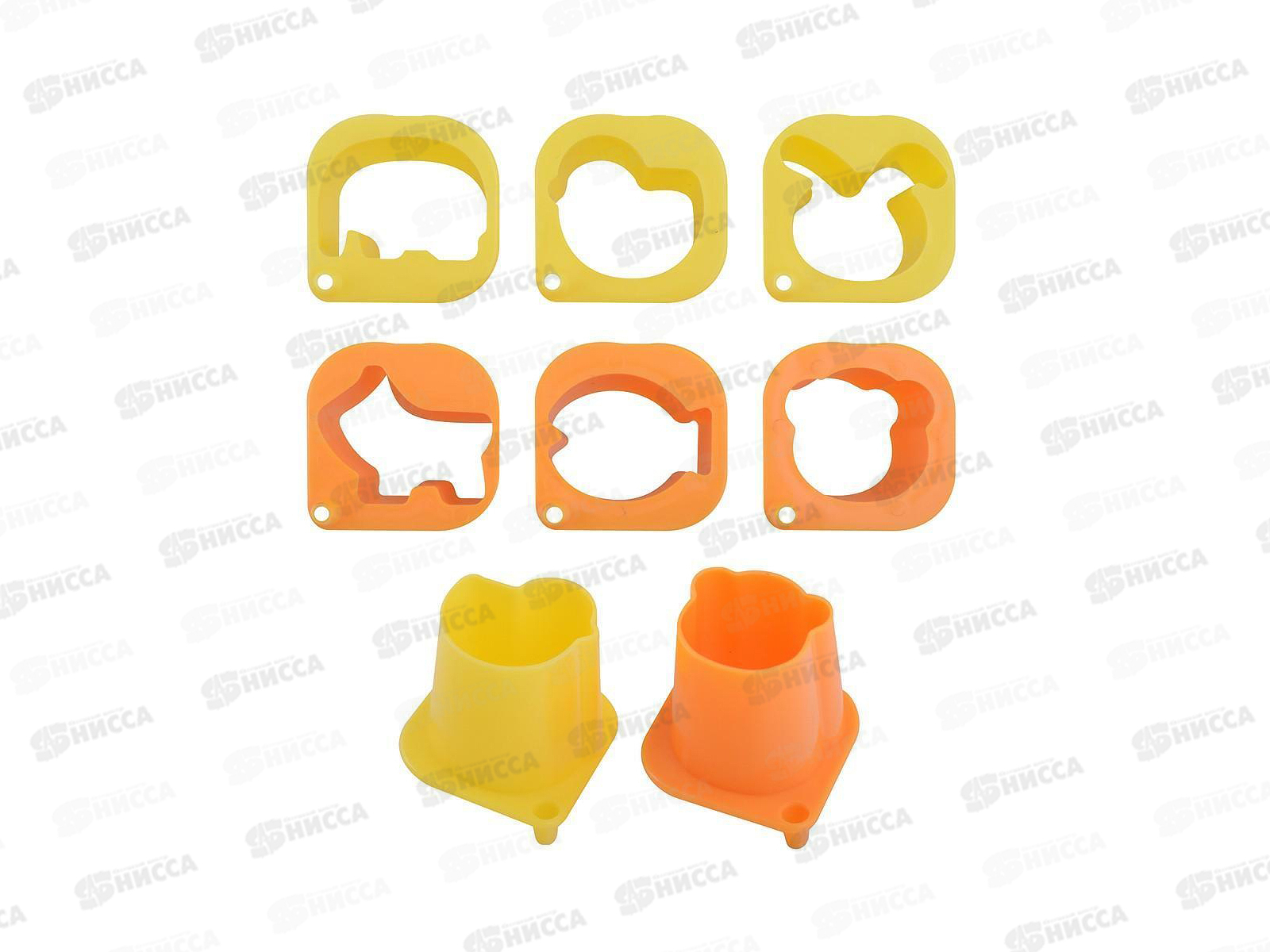 Набор формочек для печенья Зоопарк 6шт VL80-268