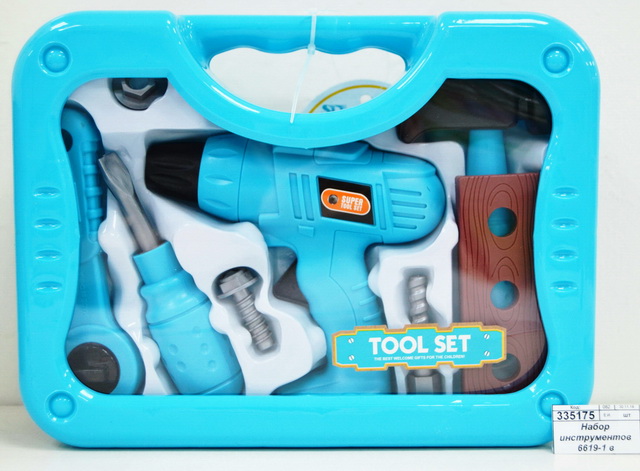 Набор инструментов 6619-1 в чемодане *12   гб