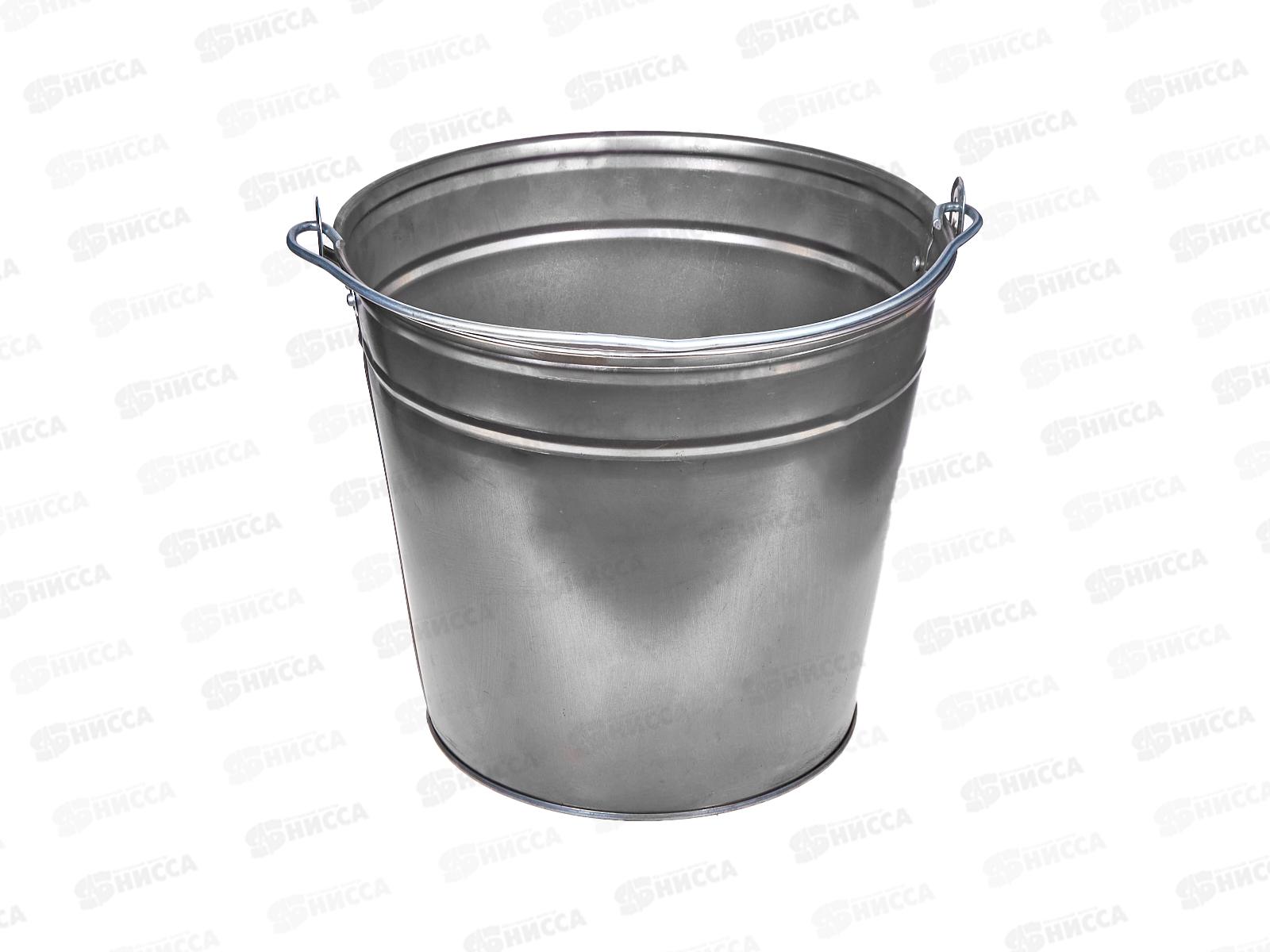 ВЕДРО оцинкованное 12л черное Магнитогорск (не для воды)