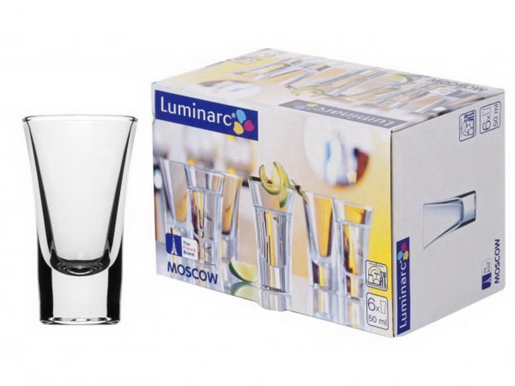 Набор стопок 6шт Москва 50мл H5067
