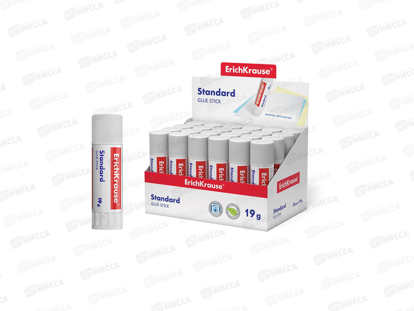 Клей карандаш ERICH KRAUSE  19г Standart 48032 *24/384