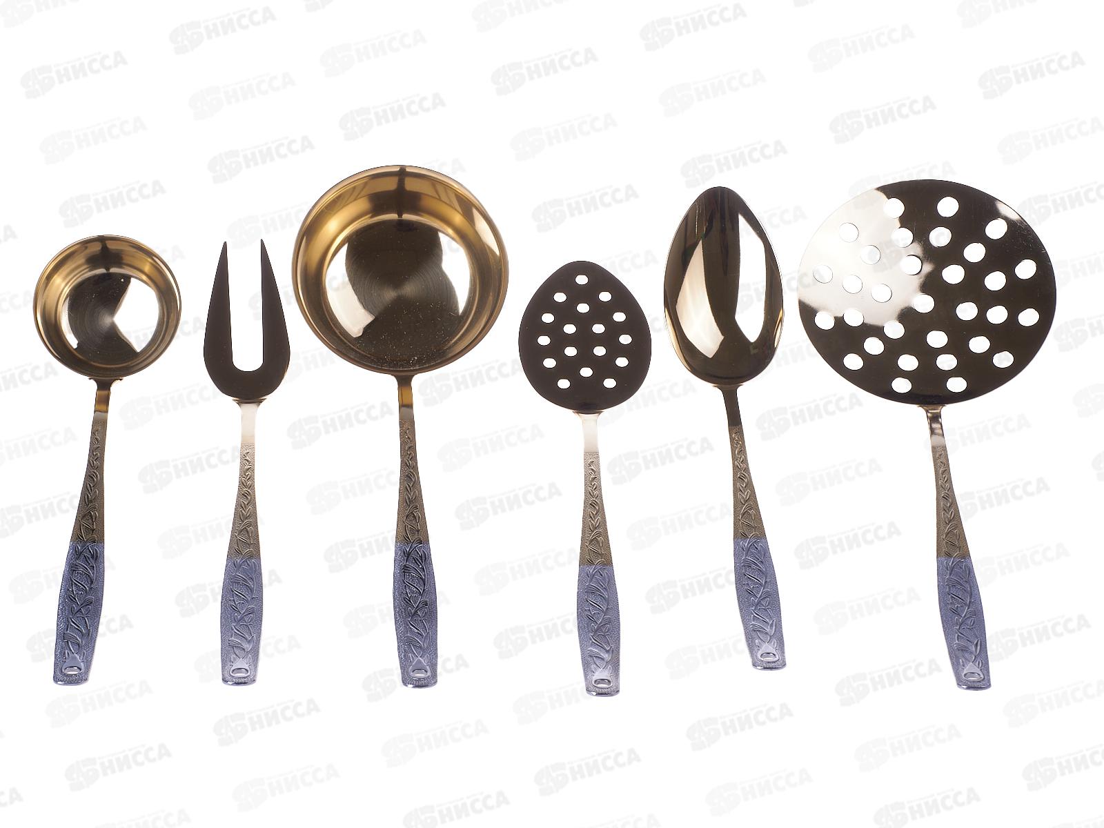 Набор кухонный 6 предметов Уралочка М13 к/к НТП с частичным декоративным покрытием *9