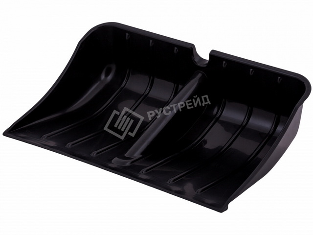 Лопата снеговая Зима №9 550*380 с алюминиевой планкой без черенка, тулейка-32мм *5