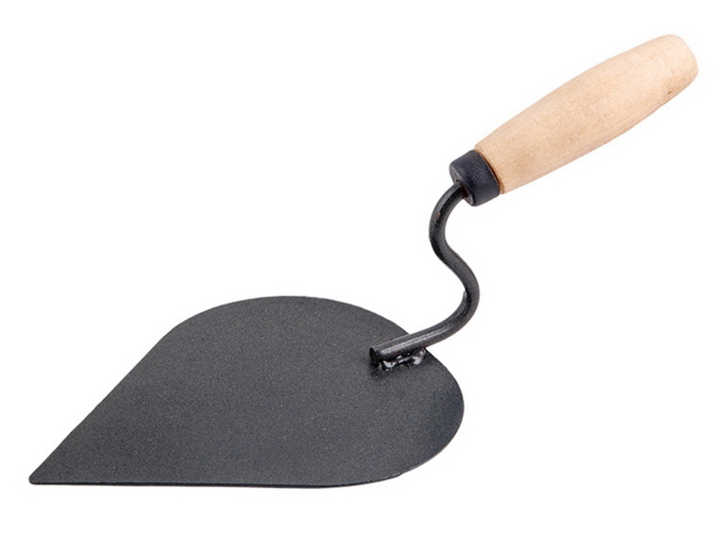 Кельма штукатура с дер.ручкой, КШ190*150 *10