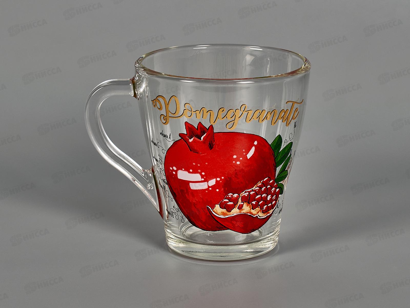 Кружка для чая 250мл Грация Полезный гранат 1649 *20