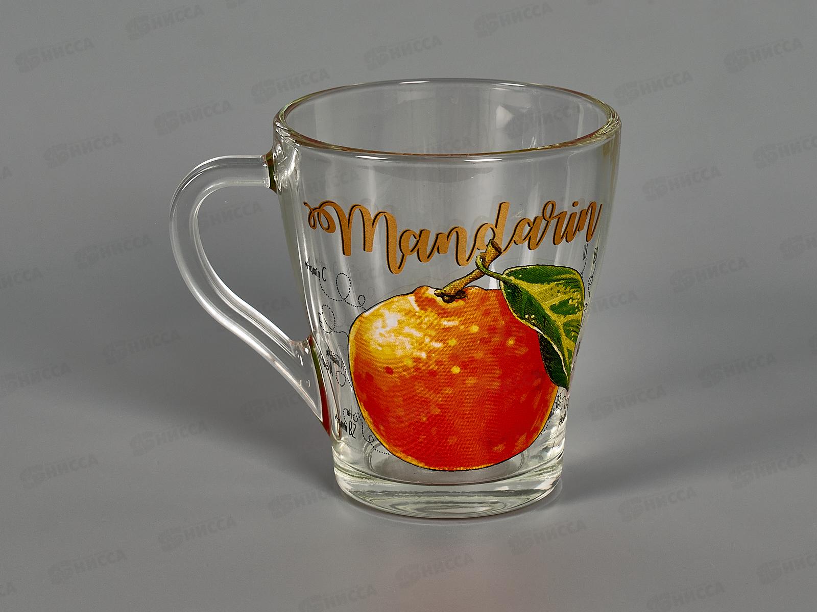 Кружка для чая 250мл Грация Полезный мандарин 1649 *20