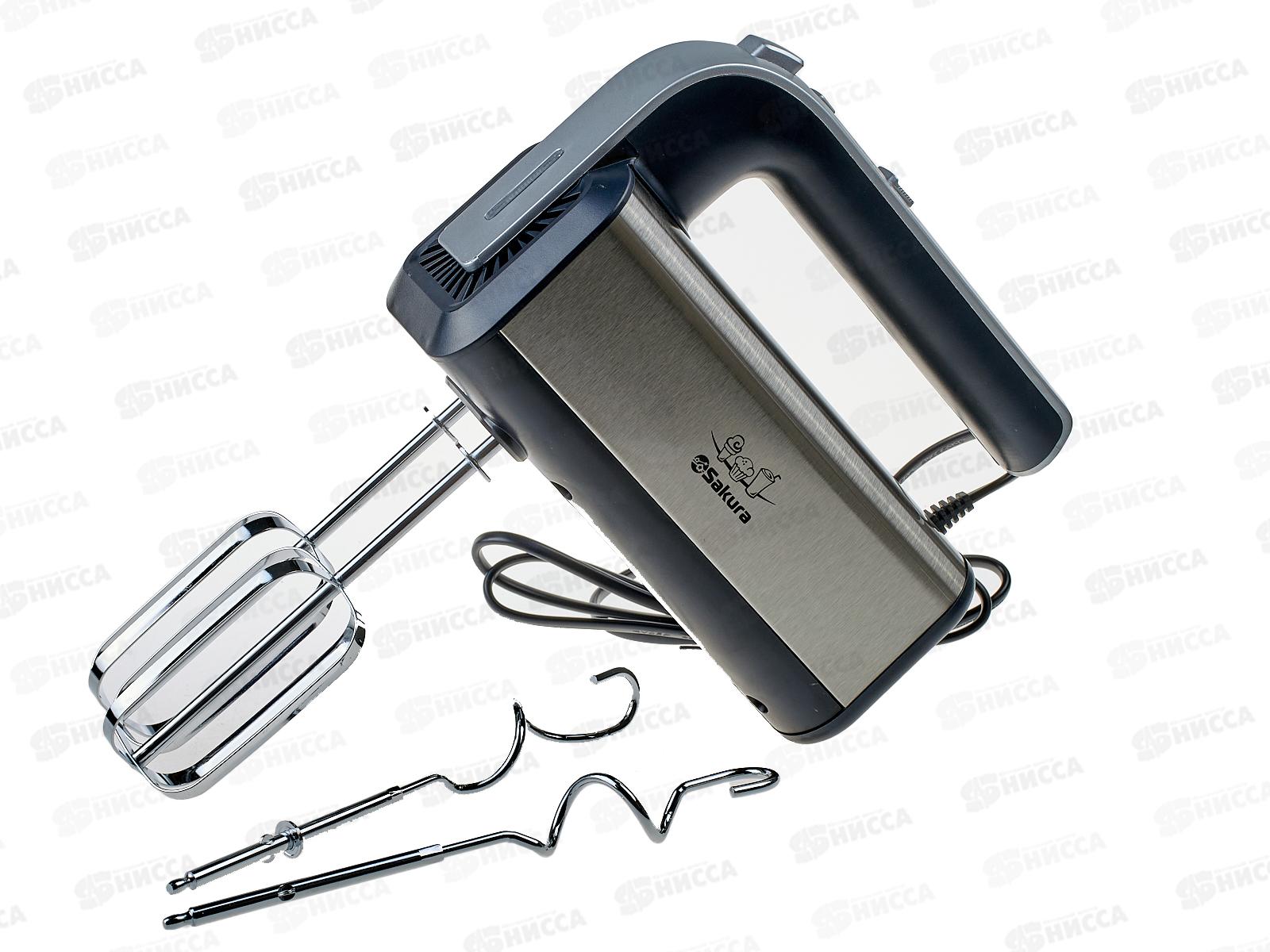 Миксер электрический SА-6324SBK 500Вт Premium 5скоростей турбо