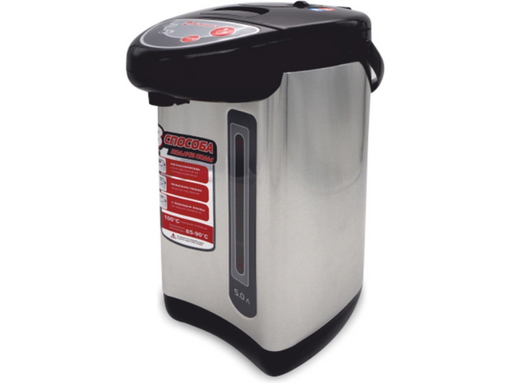 Термопот SA-335BS 4,2л металлический черный