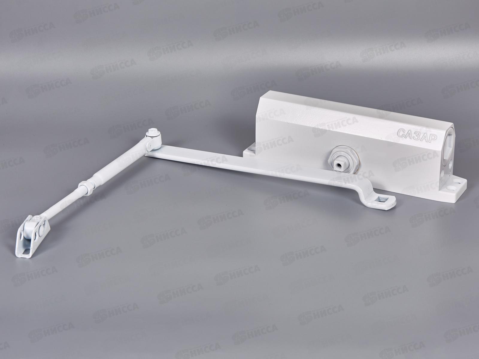 Доводчик Д03-180 белый  Сазар