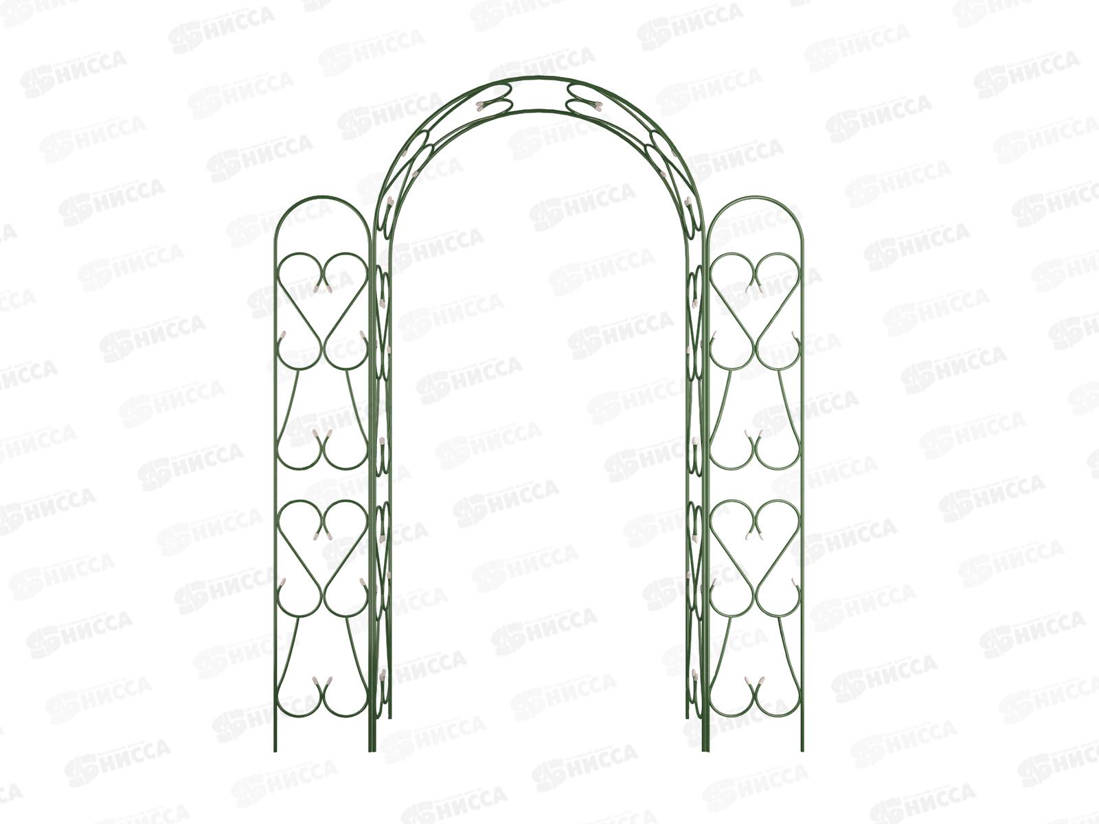 Арка садовая угловая разборная