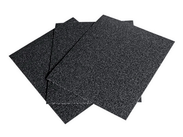 Шкурка абразивная на тканевой основе, водостойкая, зернистость -  80 (10шт), 2207080 *50