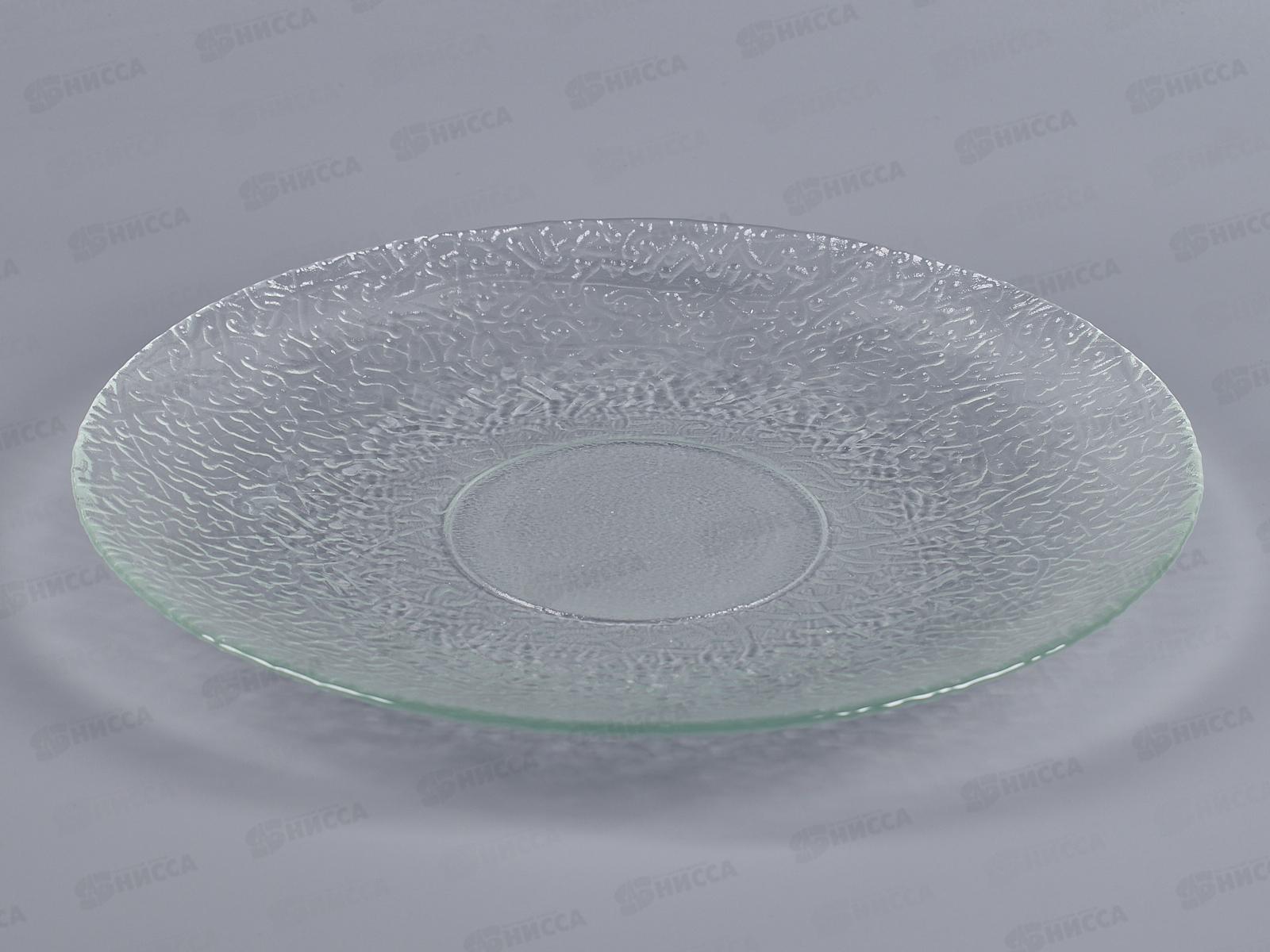 Тарелка 83-071-ф260 &quotАжур&quot прозрачная  4840159403