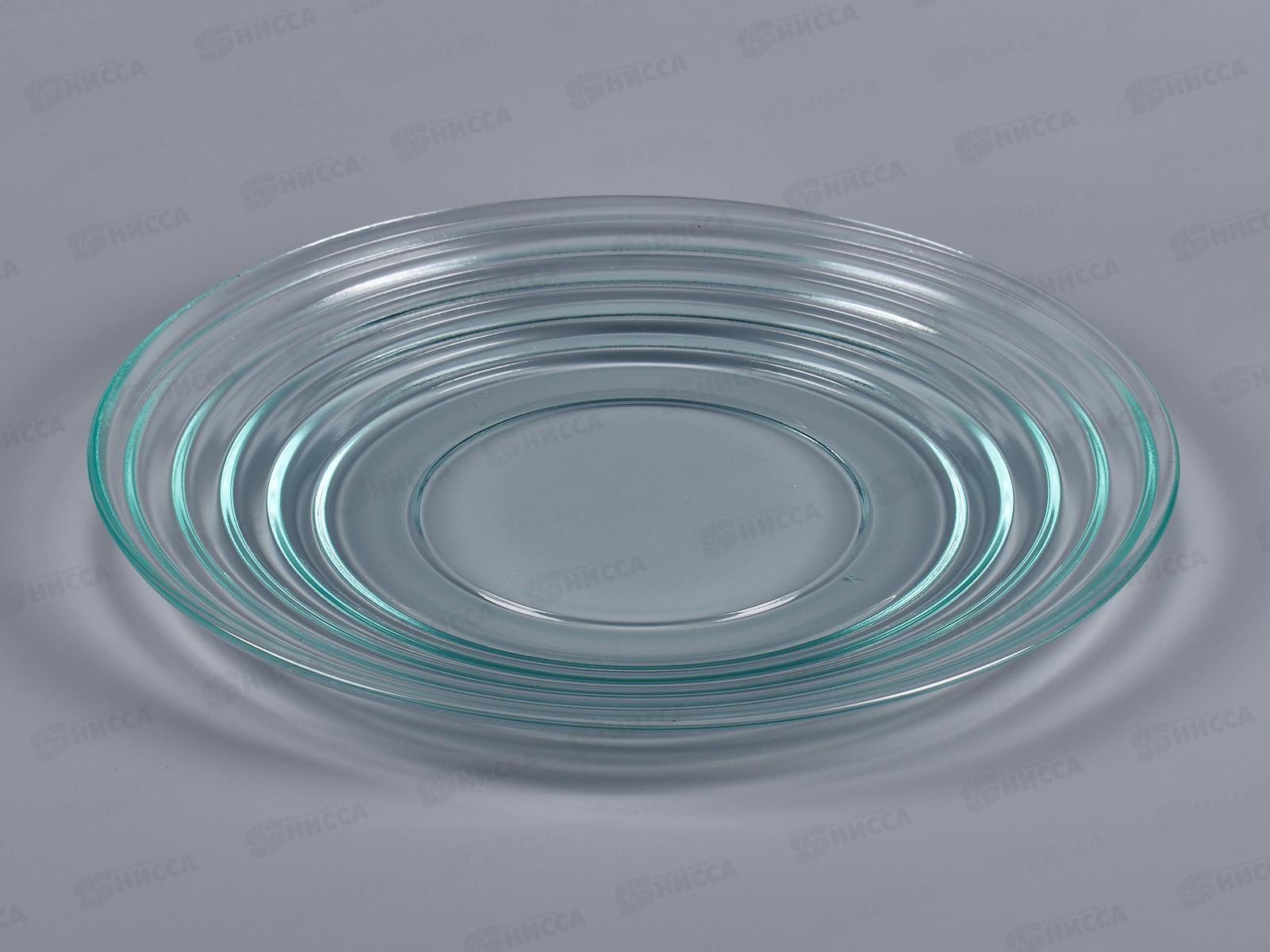 Тарелка 83-102-ф260 &quotАрго&quot прозрачная 4840160344