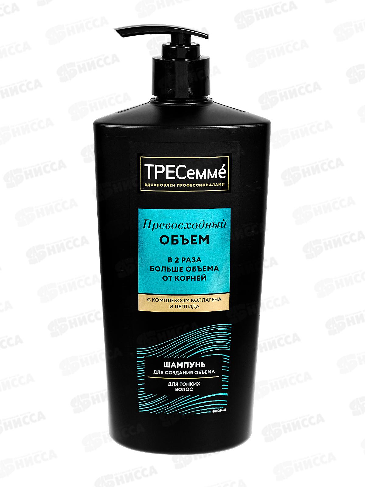 Tresemme шампунь 650мл для волос Объем *8