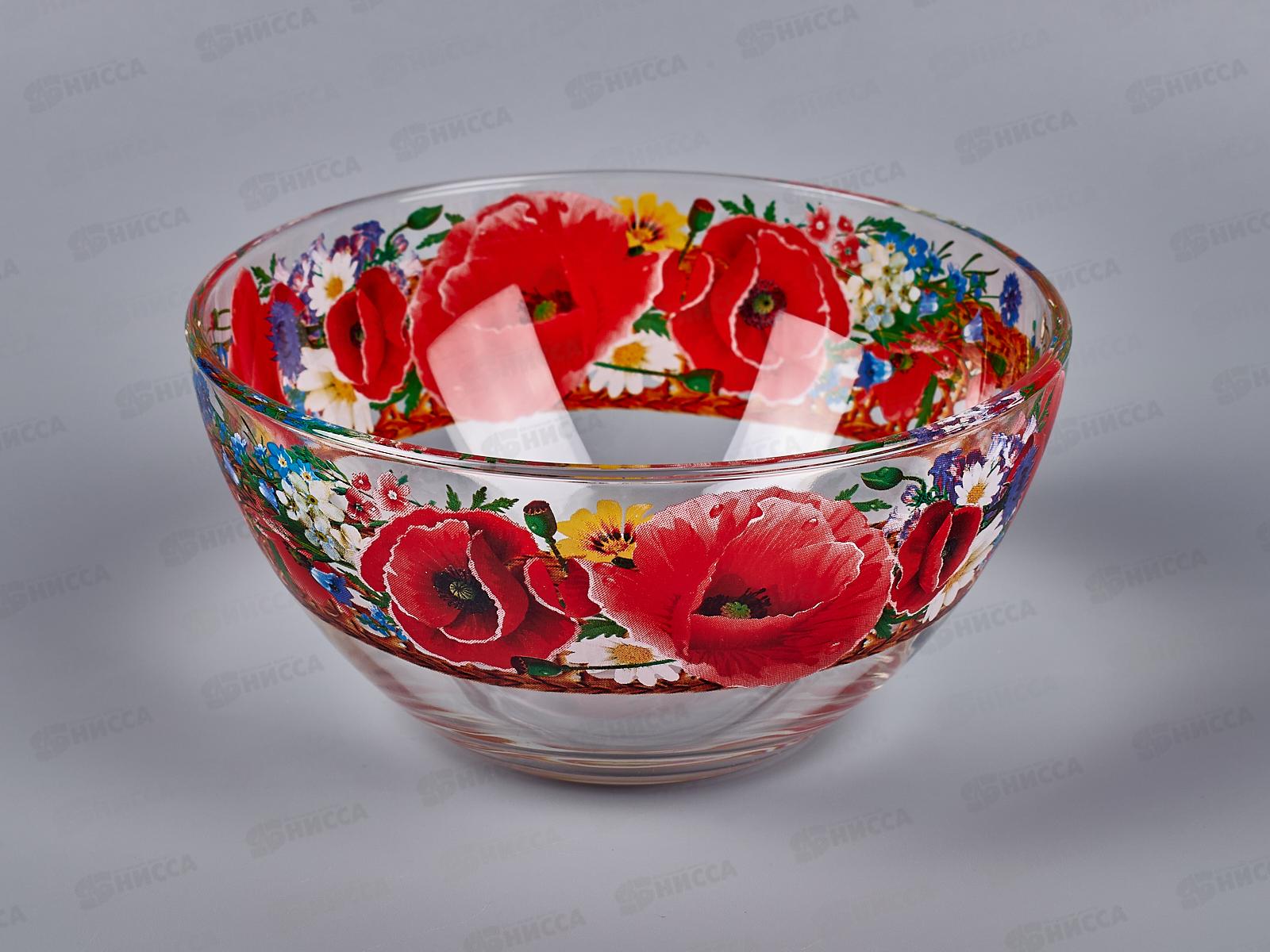 Салатник средний 425/1-Д Маковое поле *12