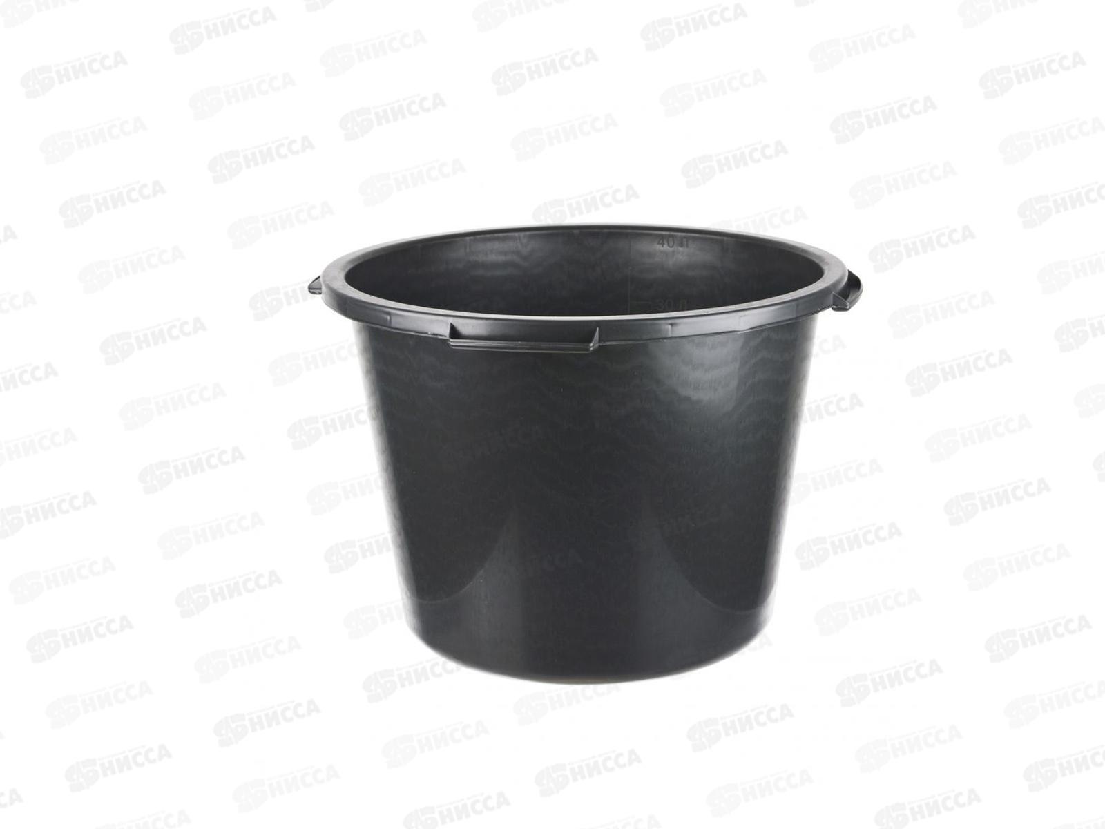 Таз строительный круглый 40л МП *15