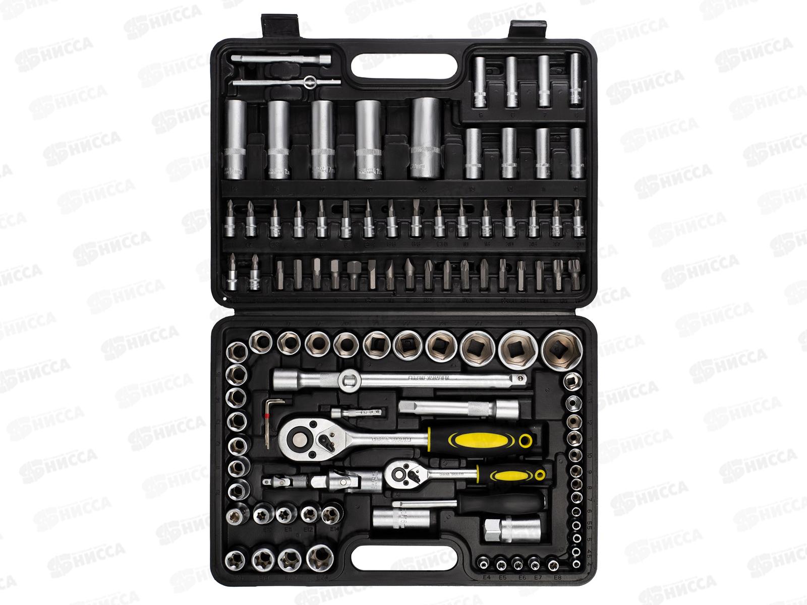 Набор ручного инструмента 107 предметов, пластмассовый кейс, Kolner KTS 107 *3