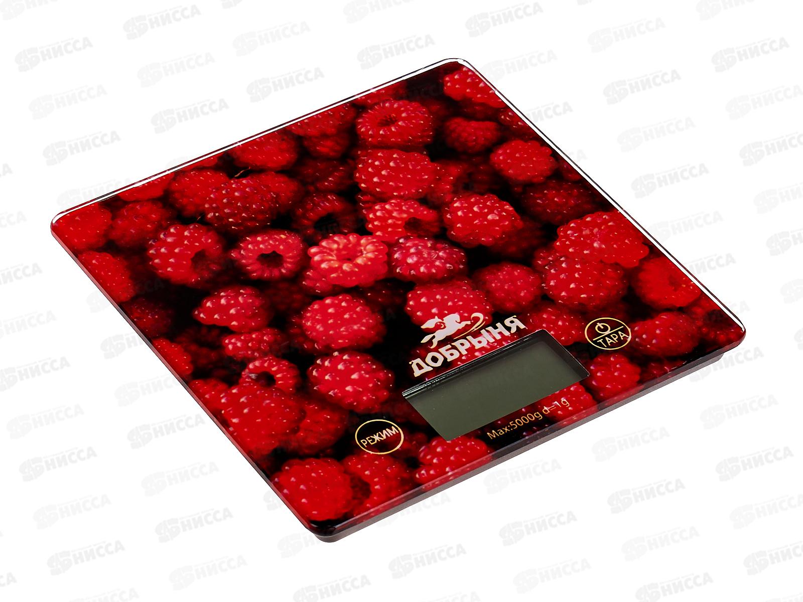 Весы кухонные DO-3015А 5кг Малина Добрыня