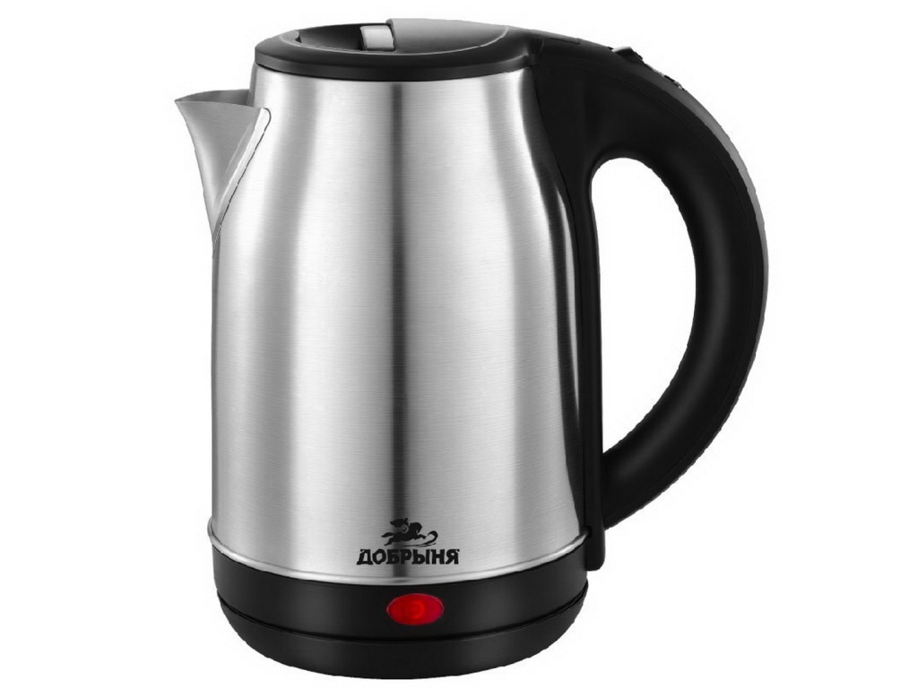 Чайник электрический DO-1241 1800Вт 1,8л нжк черный Добрыня
