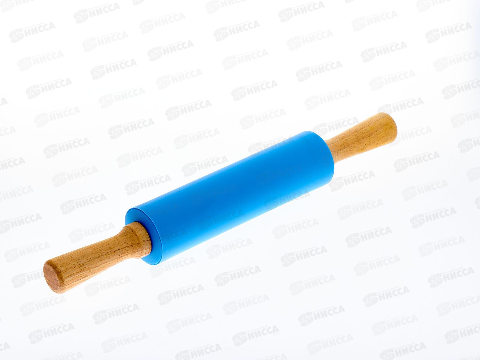 Скалка силиконовая 39см Д5,5см 10 17711