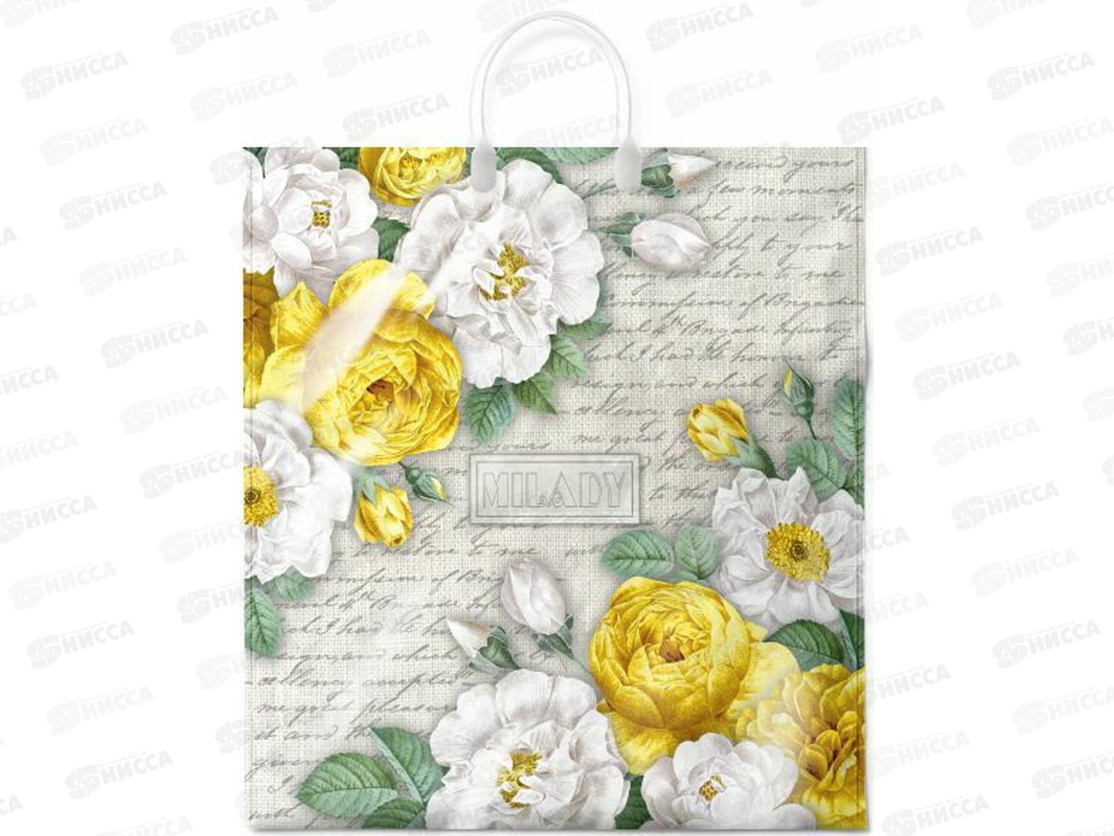 Пакет с пластиковой ручкой 40*44 Миледи *10/100