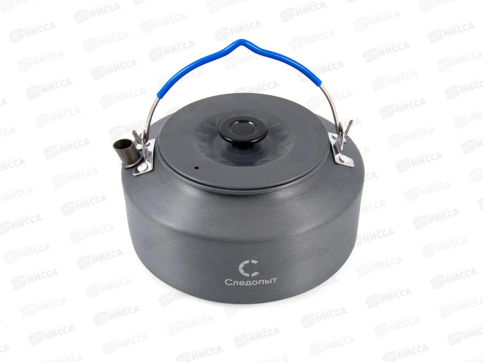 Чайник костровой большой&quotСледопыт&quot 1,6л с анодированным покрытием