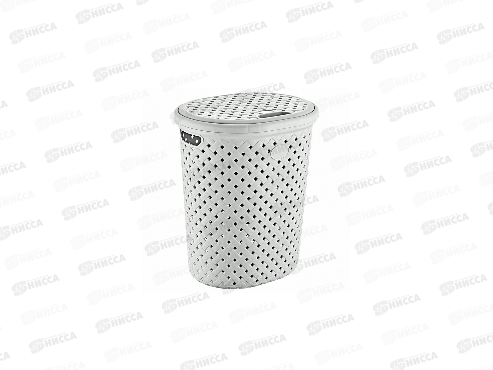 Корзина для белья &quotРогожка&quot 42л  асс ТГ4087 *5