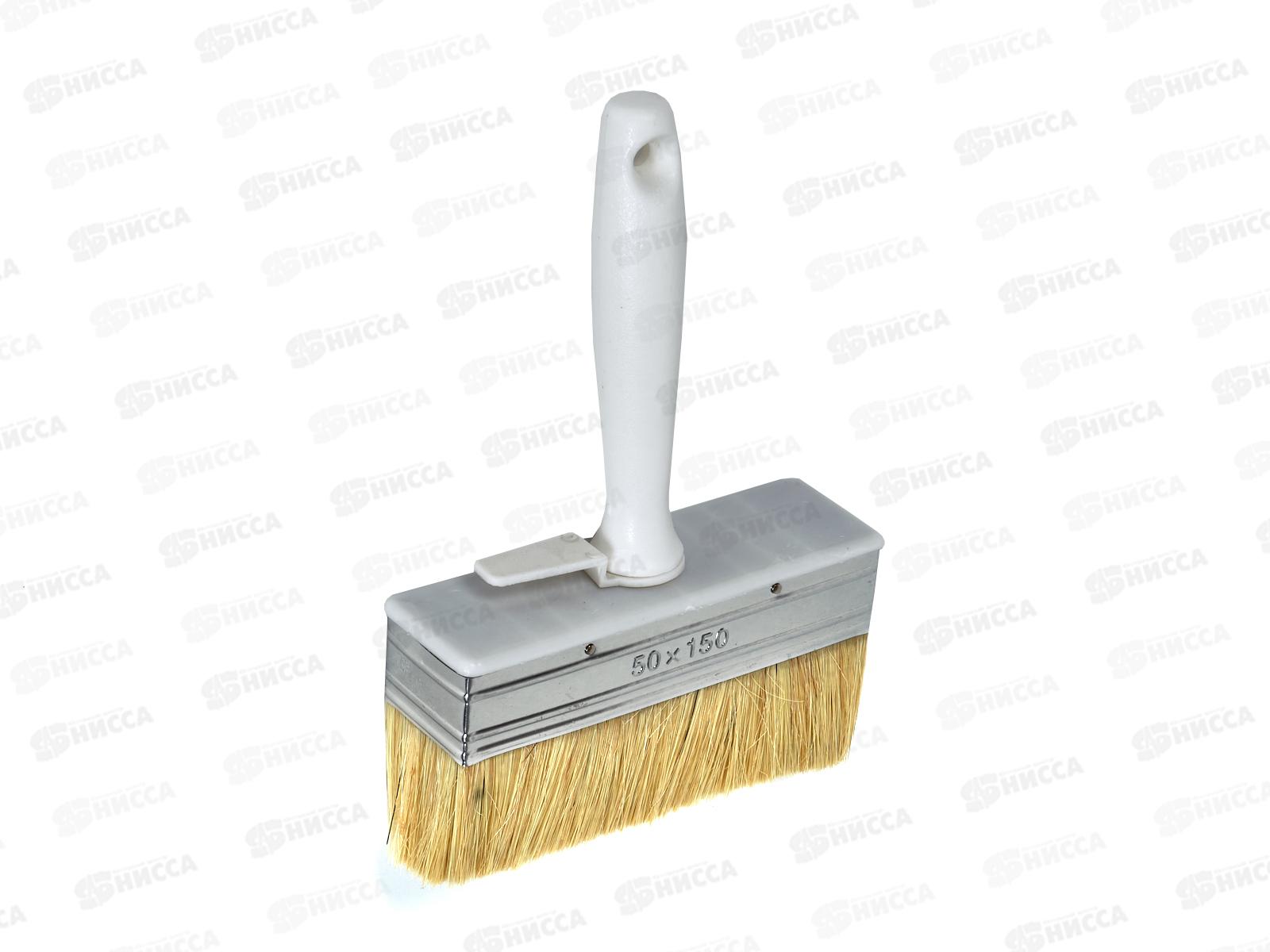 Кисть побелочная, белая ручка, 150x50 мм, AL-4620  *6