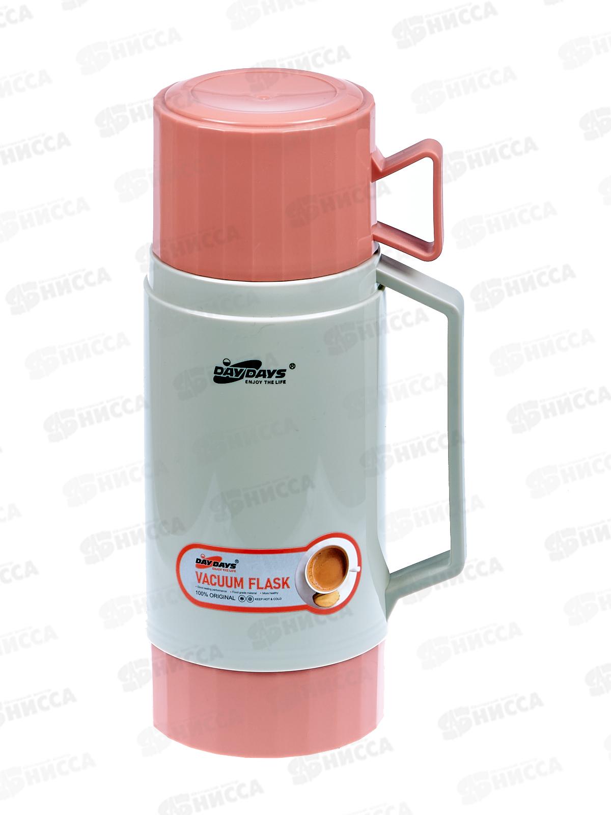 Термос 1000мл пластиковый корпус, AL-21780 *12