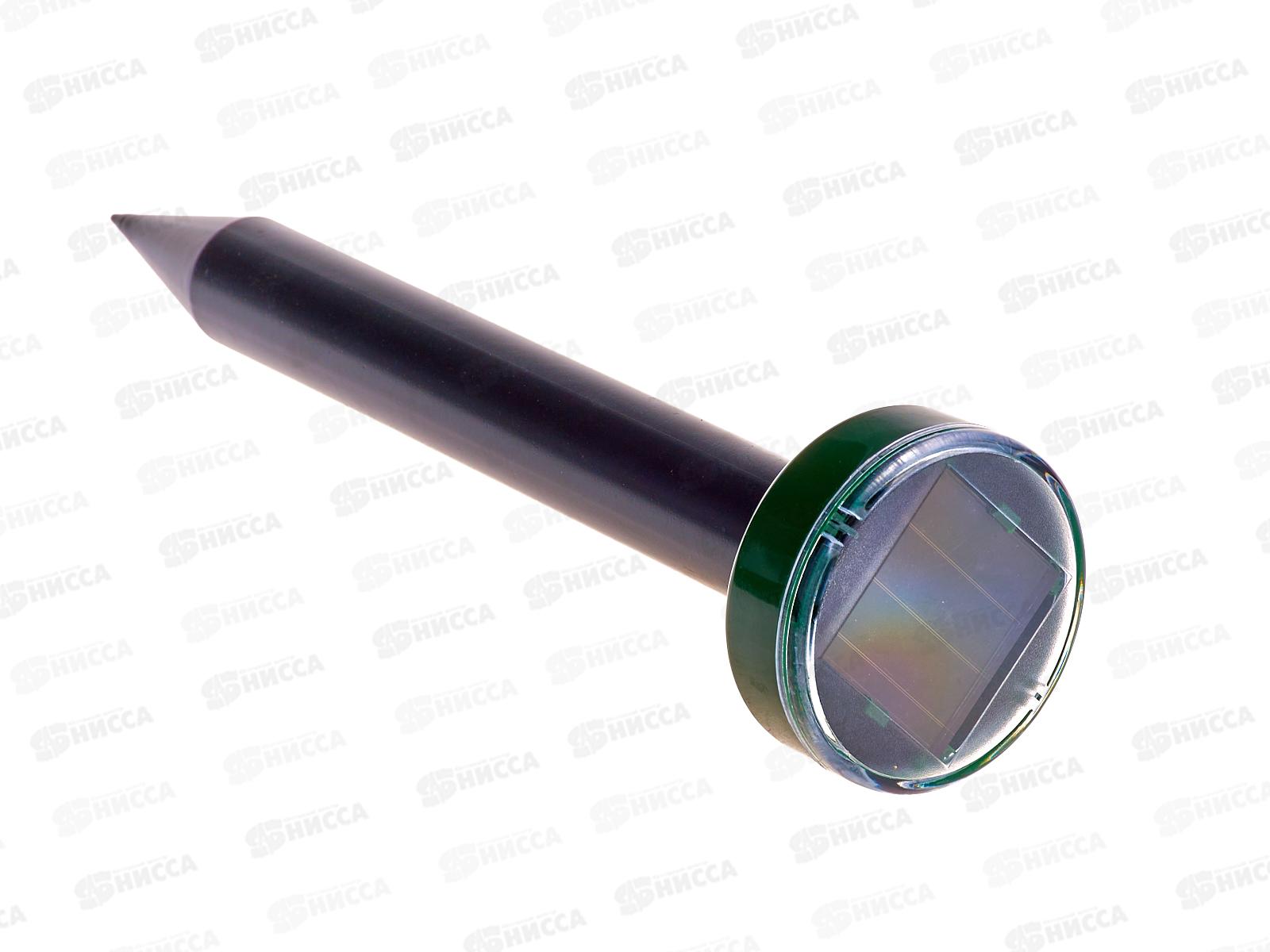 Прибор для отпугивания кротов ультразвуковой на солнечной батарее 650м2 156-019 г *36