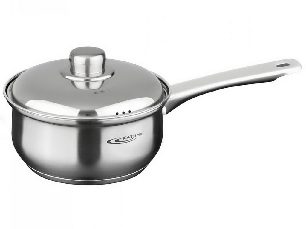 Ковш 1,8л  &quotГретта-МК&quot с металлической крышкой индукция KТ04-D-К