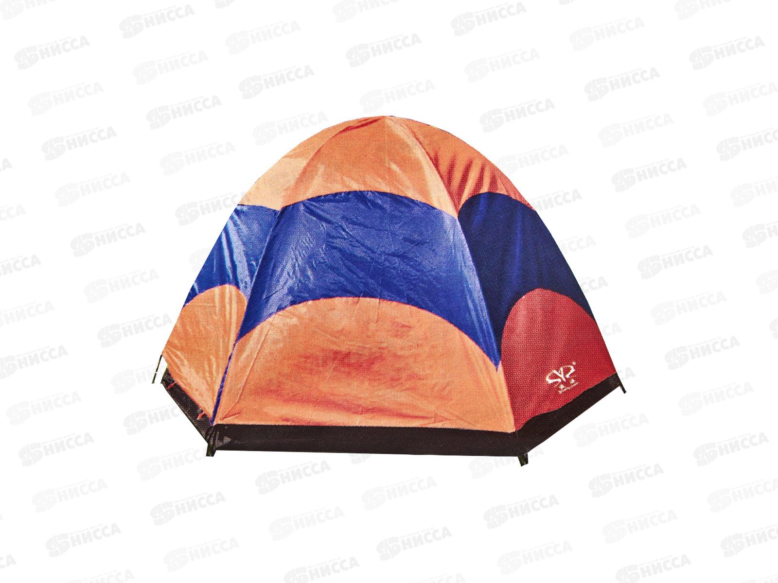 Палатка  туристическая 5 местная SY-031 (2,4*2,4м*1,45м)  (028741) Ж