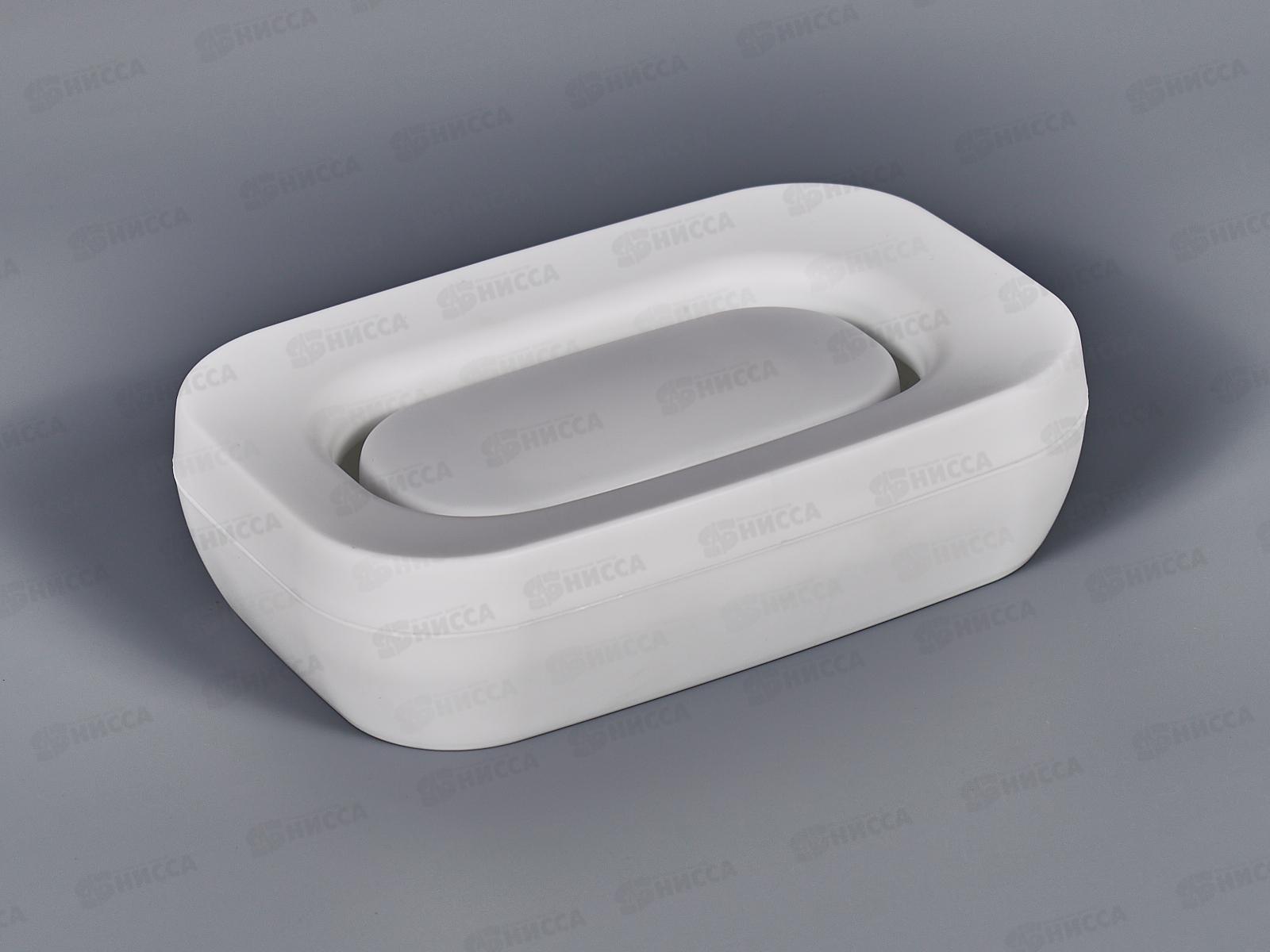 Мыльница открытая Эллиса белая С843 *19