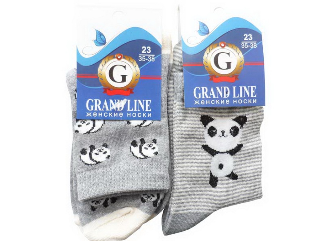 Носки женские Ж-47 GRAND LINE панда р-25