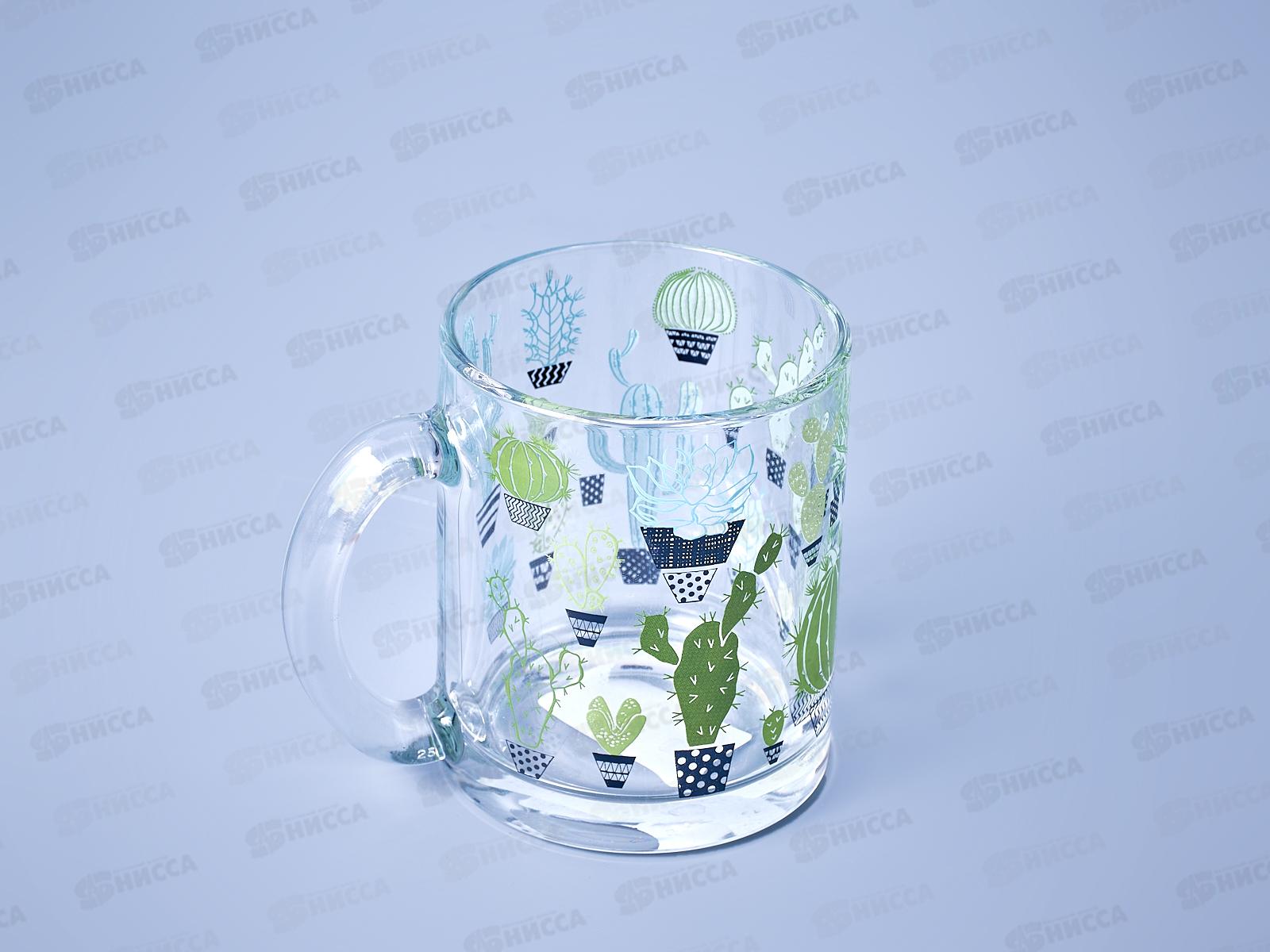 Кружка 300мл 208-Д Кактусы *12