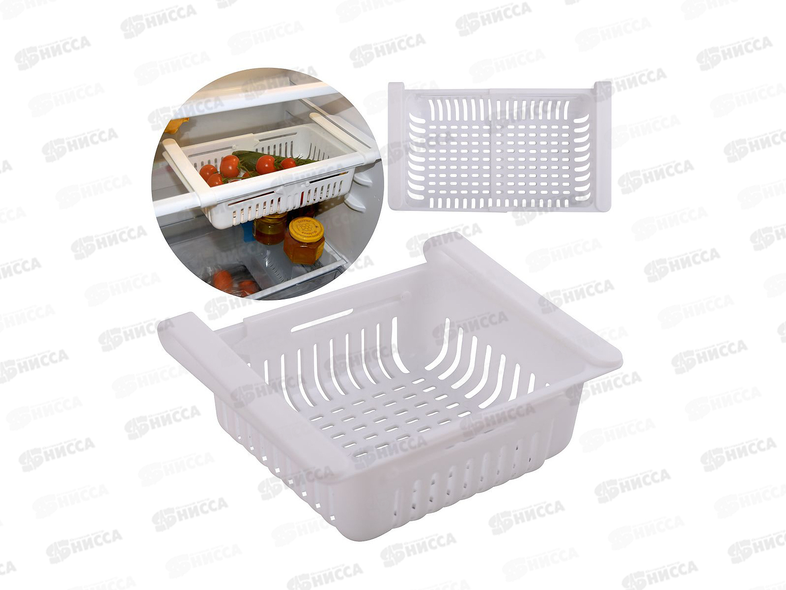 Лоток раздвижной для холодильника  VL-80-168
