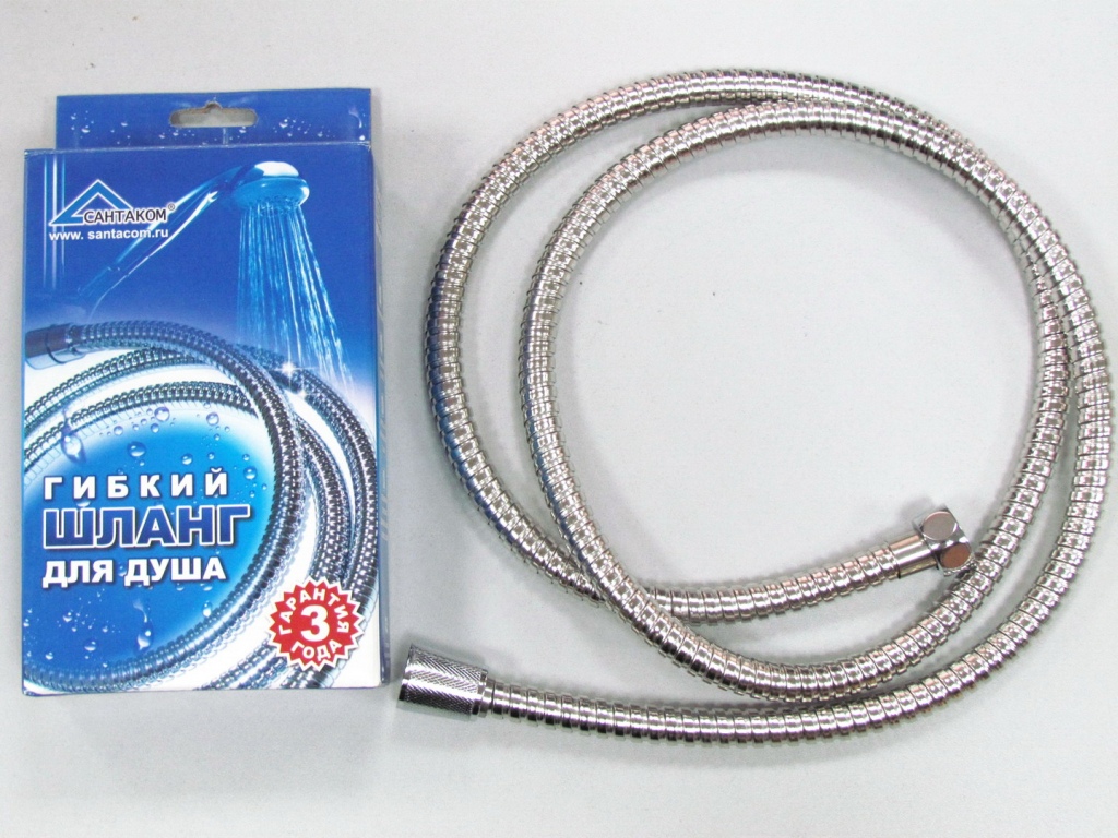 Шланг для душа 150см 1/2(имп)-1/2(имп), в коробке, 998 *30