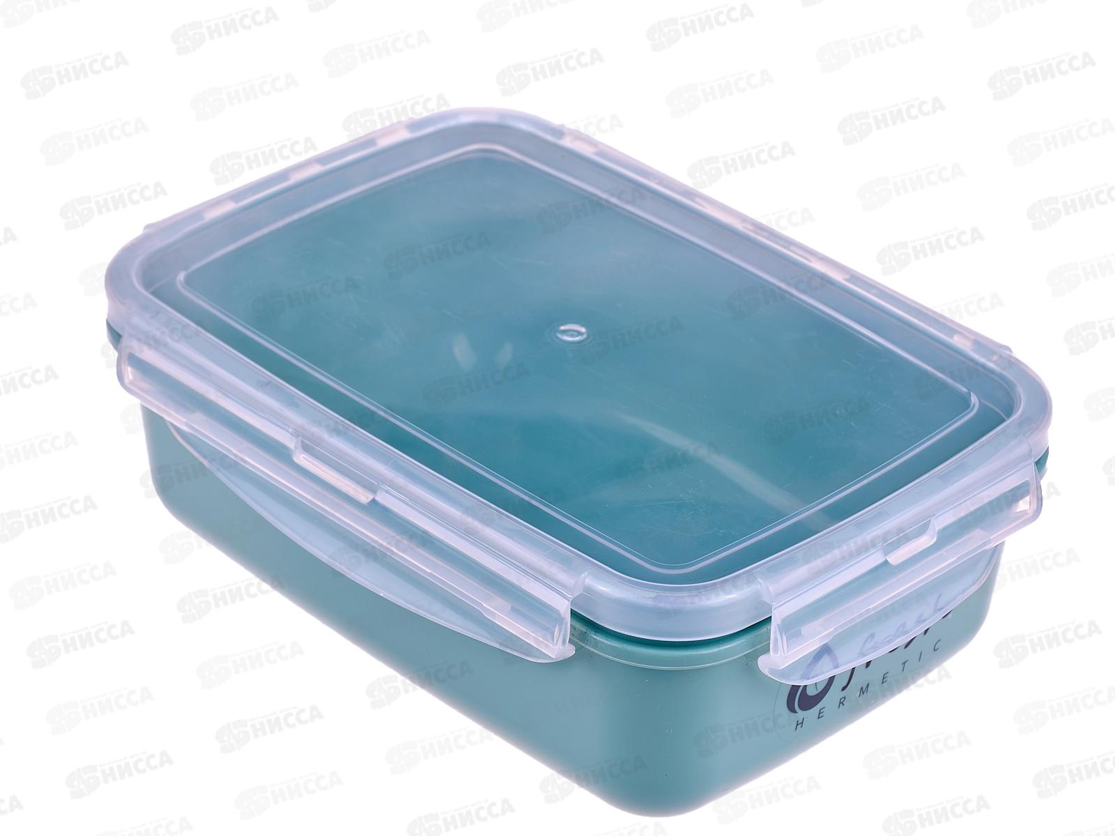 Емкость для продуктов "ФРЕШ" герметичный 0,8л Фисташковый М1422 *15