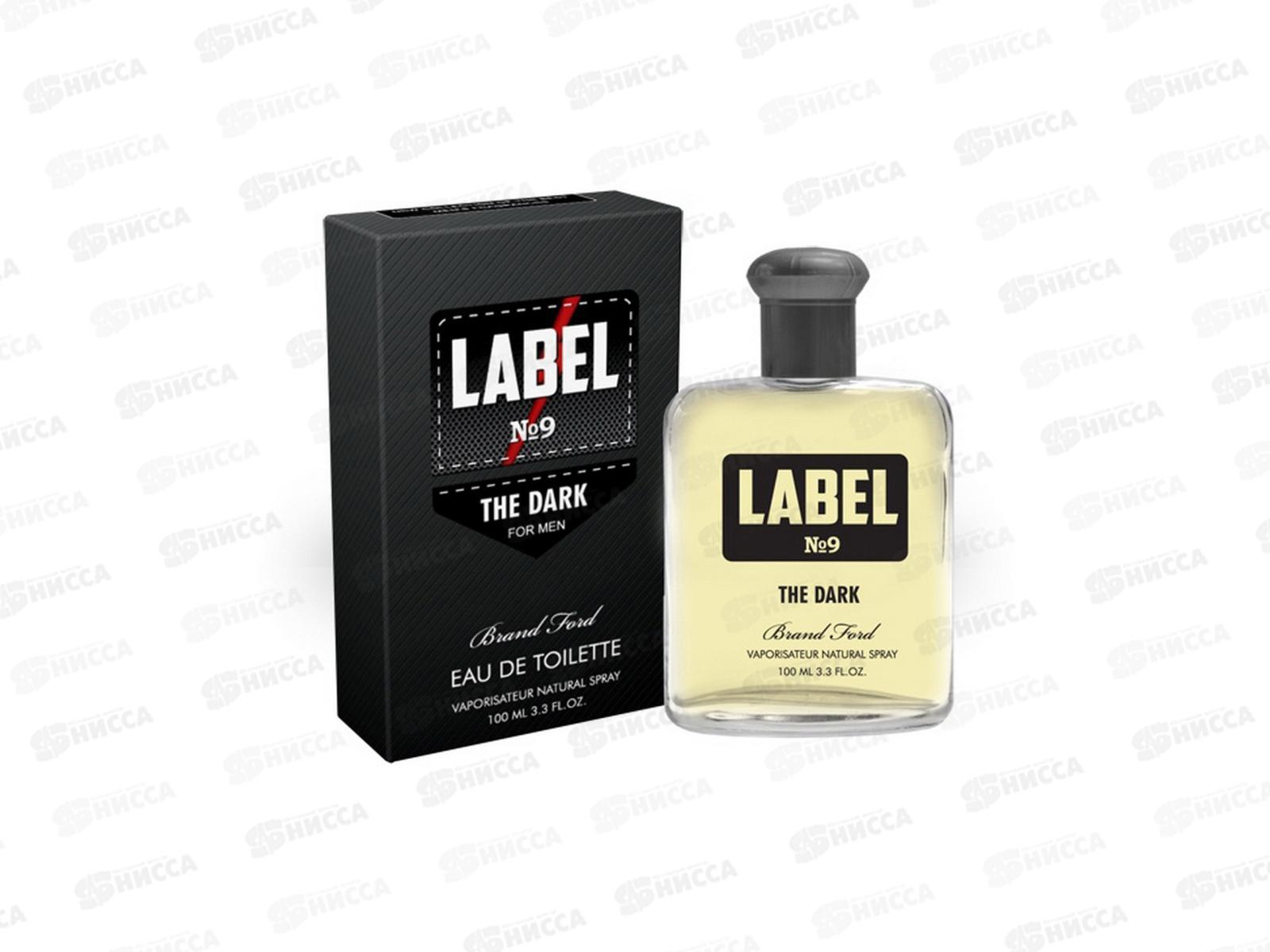 Label №9 The Dark, туалетная вода 100мл мужская *24 М
