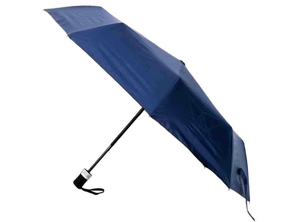 Зонт взрослый синий 886 в пакете *12  гб