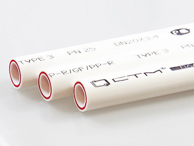 Труба PP-R PN25 DN32*5,4 армированная стекловолокном, цена за метр! СТМ Пласт *4/60