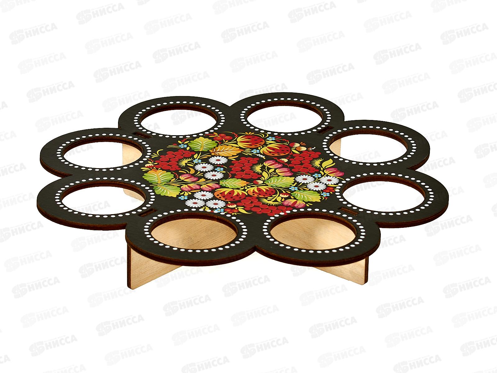 Подставка под пасхальные яйца дерево Пасха ПХ01-14