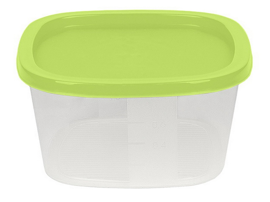 Контейнер СВЧ и заморозки &quotПастель&quot 1,55л квадратный МП *30 ПЦ7211