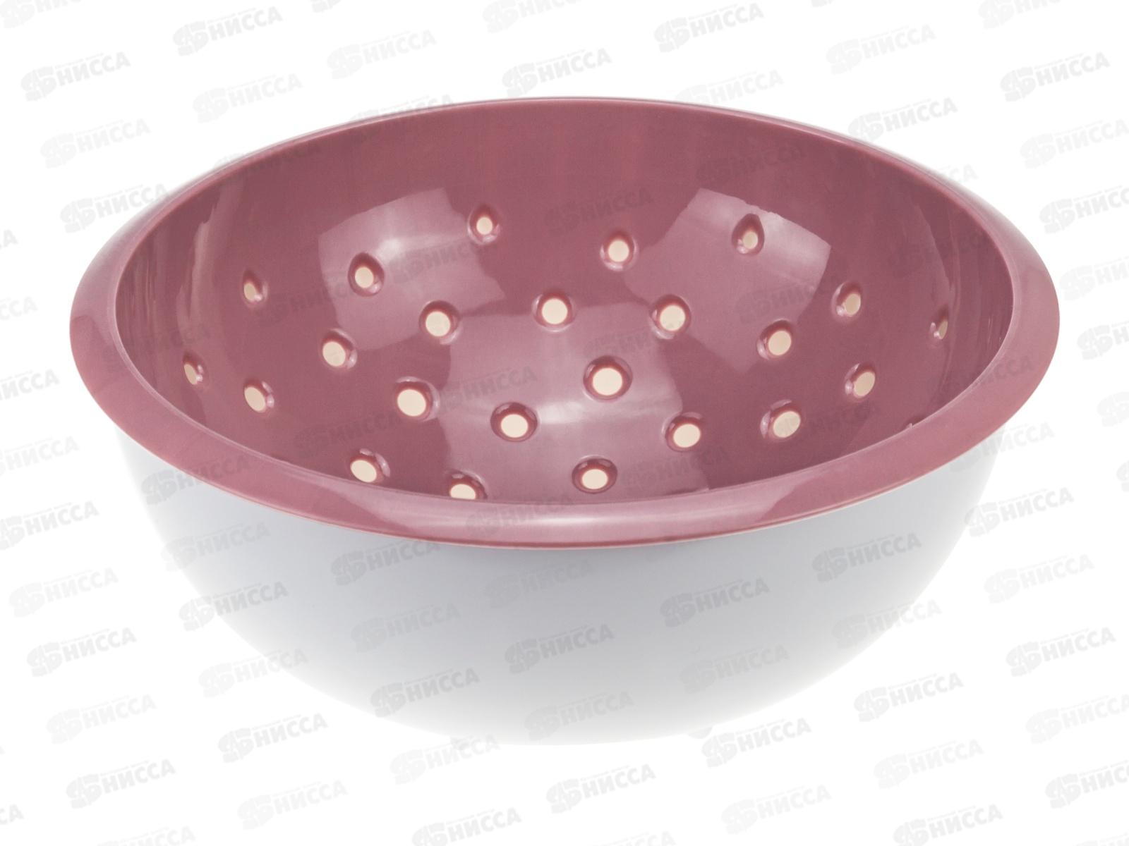 Дуршлаг с миской 2л Ягодный 1134 *13