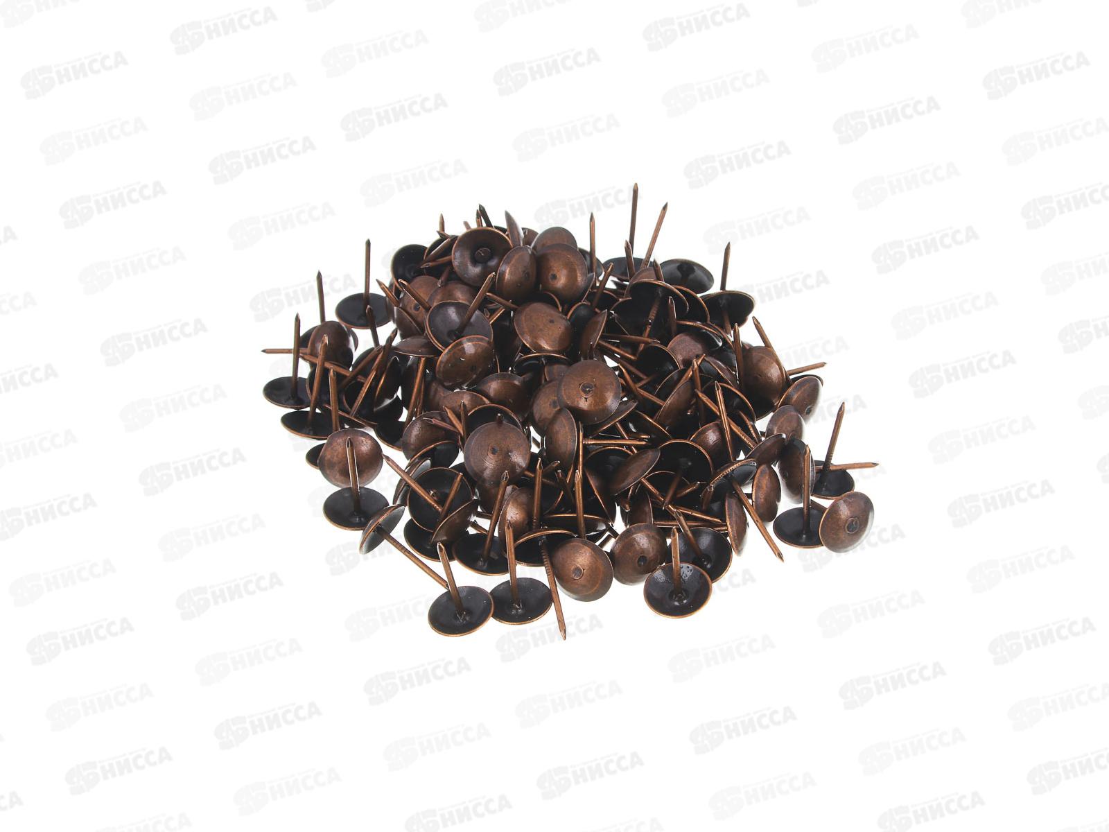 Гвоздь декоративный 1,2х13 медь 75штук ДГМ-1213    *100   ш