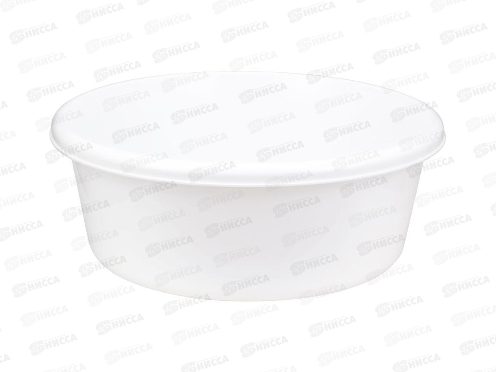 Таз  11л  круглый Белый  М2513 *10