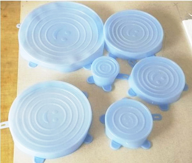 Набор крышек силикон(21+16+14+11+9+6см) КТ-S-700