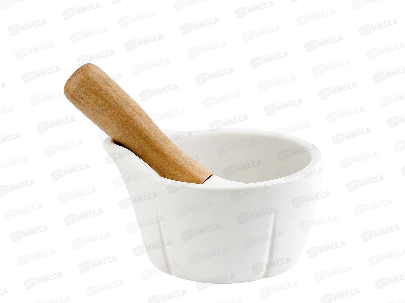 Ступка с пестиком &quotNaturel&quot 12*13,5*7,5см подарочная  упаковка 2632005 *18