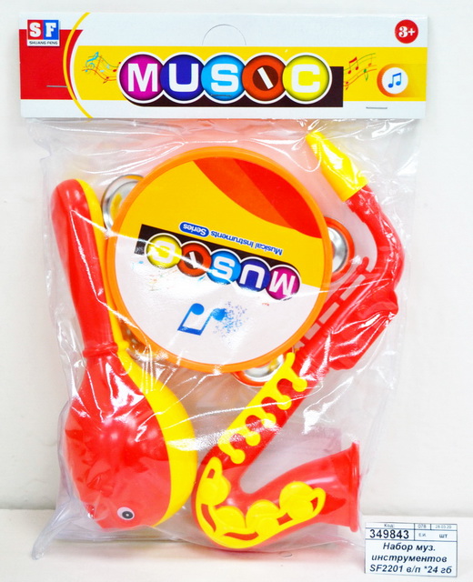 Набор музыкальных инструментов SF2201 в пакете *24 гб