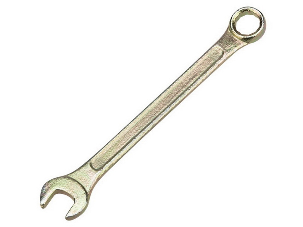 Ключ комбинированный 13мм Rexant, желтый цинк, 12-5808-2